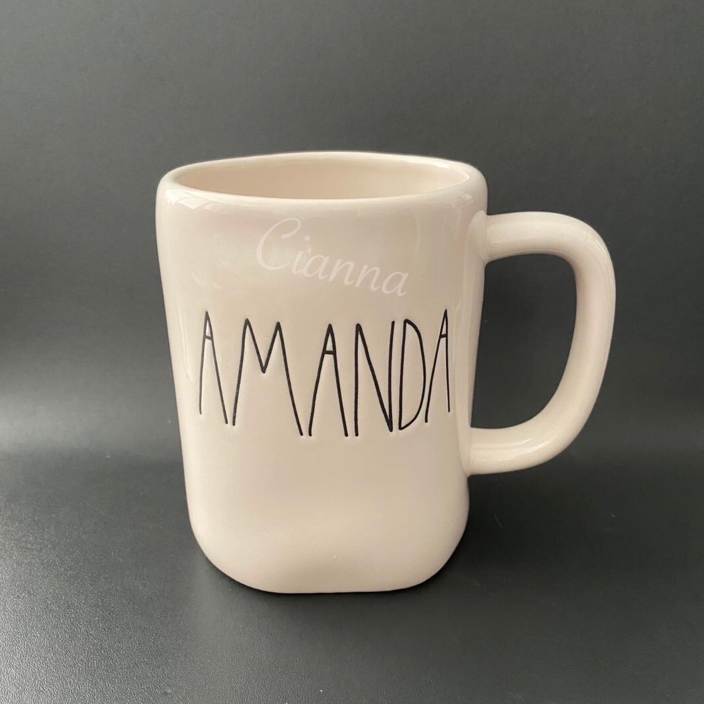 Rae Dunn Amanda Name Mug